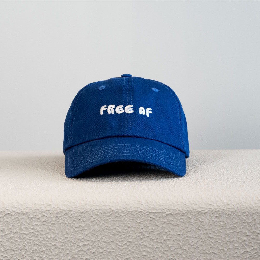 Free AF Cap - Cobalt Blue