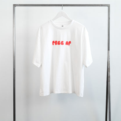 Free AF Box Tee - Off White