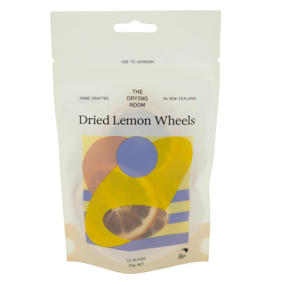 Dried Lemon Wheels (12 slices)